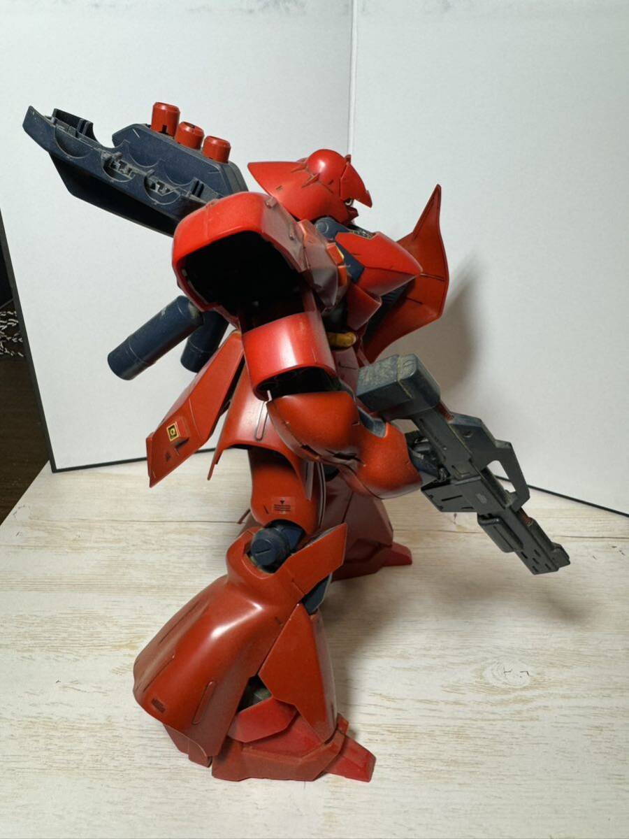 ガンプラ 完成品 サザビー MG 1/100 組立済み ジャンク品 プラモデル ガンダム バンダイ 部品取り【1円スタート】_画像3