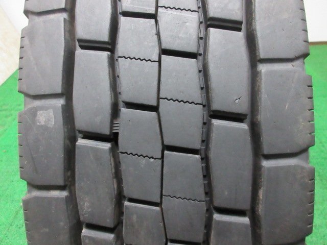 ZR603【送料無料】245/80R17.5 133/131 超溝高 8.5分山 オールシーズンタイヤ DECTES SP680 MIX 21年製 6本 激安 中型 4トン トラック 等に_画像6