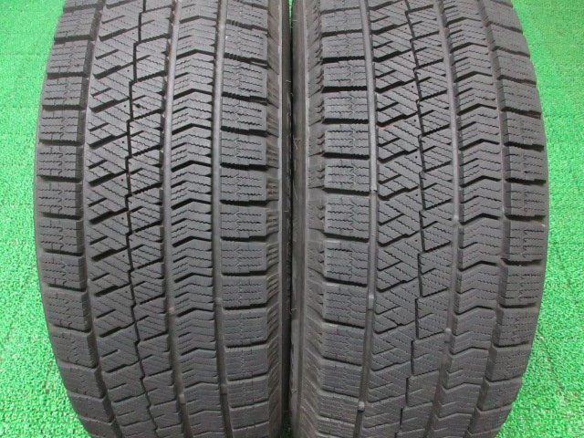 ZL718【送料無料】195/65R15 超溝高 9分山 ブリヂストン スタッドレス VRX2 ♪ 2022年製 2本 激安 エスクァイア プリウス ヴォクシー ノア_画像2