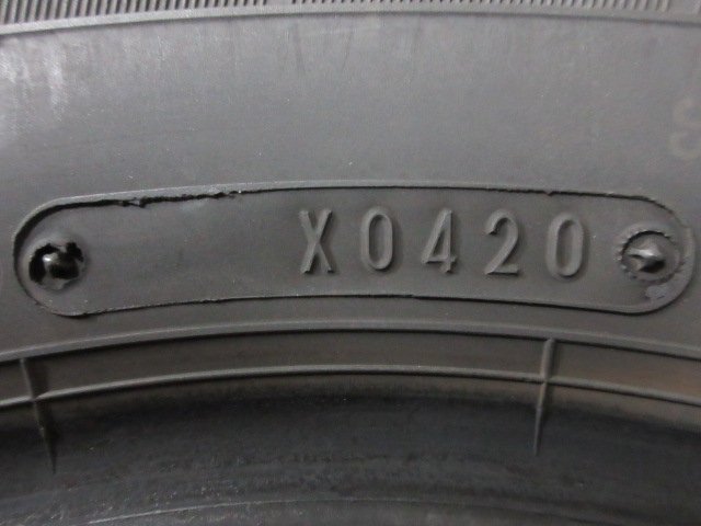 ZK448【送料無料】165/70R14 超溝高 8.5分山 夏タイヤ ENASAVE EC204 20年製 2本 激安 アクア ソリオ スイフト マーチ デミオ ヴィッツ 等の画像7
