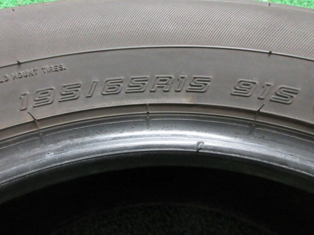 ZK853【送料無料 在庫処分】195/65R15 ダンロップ 夏タイヤ ENASAVE EC300 + 4本 激安 ノア ヴォクシー セレナ ステップワゴン アイシス 等の画像9