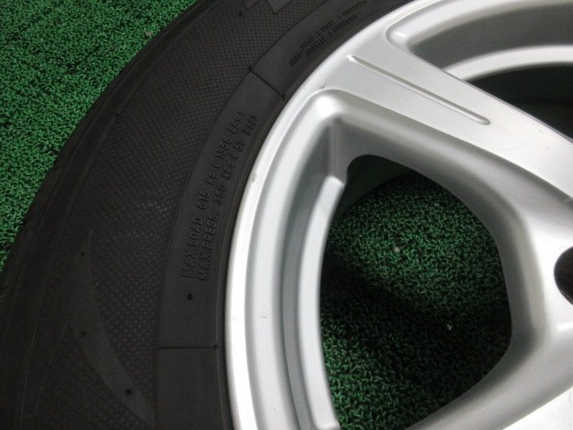 ZR592【送料無料】195/65R15 超溝高 8~8.5分山 夏タイヤ NANOENERGY 3 PLUS 高年式 ホイールセット 4本 激安 クラウン セレナ シビック 等_画像8