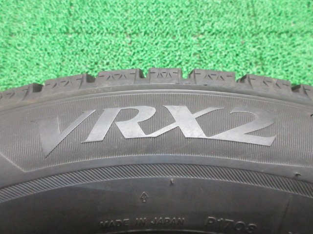 ZR951【送料無料】205/60R16 超溝高 8.5~9分山 ブリヂストン スタッドレス VRX2 ♪ 21年製 2本 激安 プリウスα ヴォクシー ノア ジューク_画像10