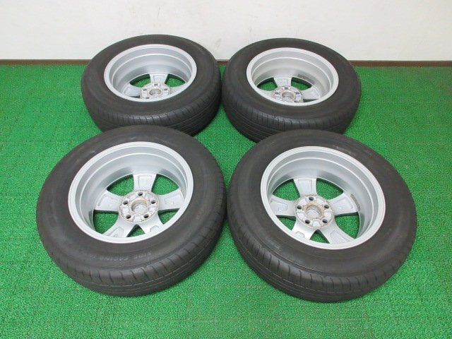 ZM068【送料無料 在庫処分】215/65R16 超溝高 8~9分山 夏タイヤ EfficientGrip アルミ ホイールセット 4本 トヨタ アルファード 純正 激安の画像10