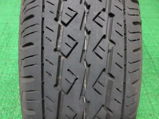 ZM083【送料無料】145/80R12 80/78 6PR 超溝高 8~8.5分山 ブリヂストン 夏タイヤ K370 22年製 ホイールセット 4本 激安 軽トラック 軽バン_画像4