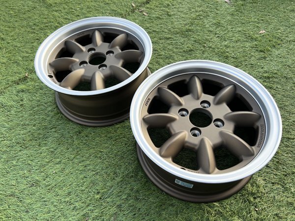 送込 2本セット 新品 14x6J +25 PCD100 4穴 14インチ 軽量ホイール アルト ロードスター プロボックス コペン ラパン NB NA_画像5