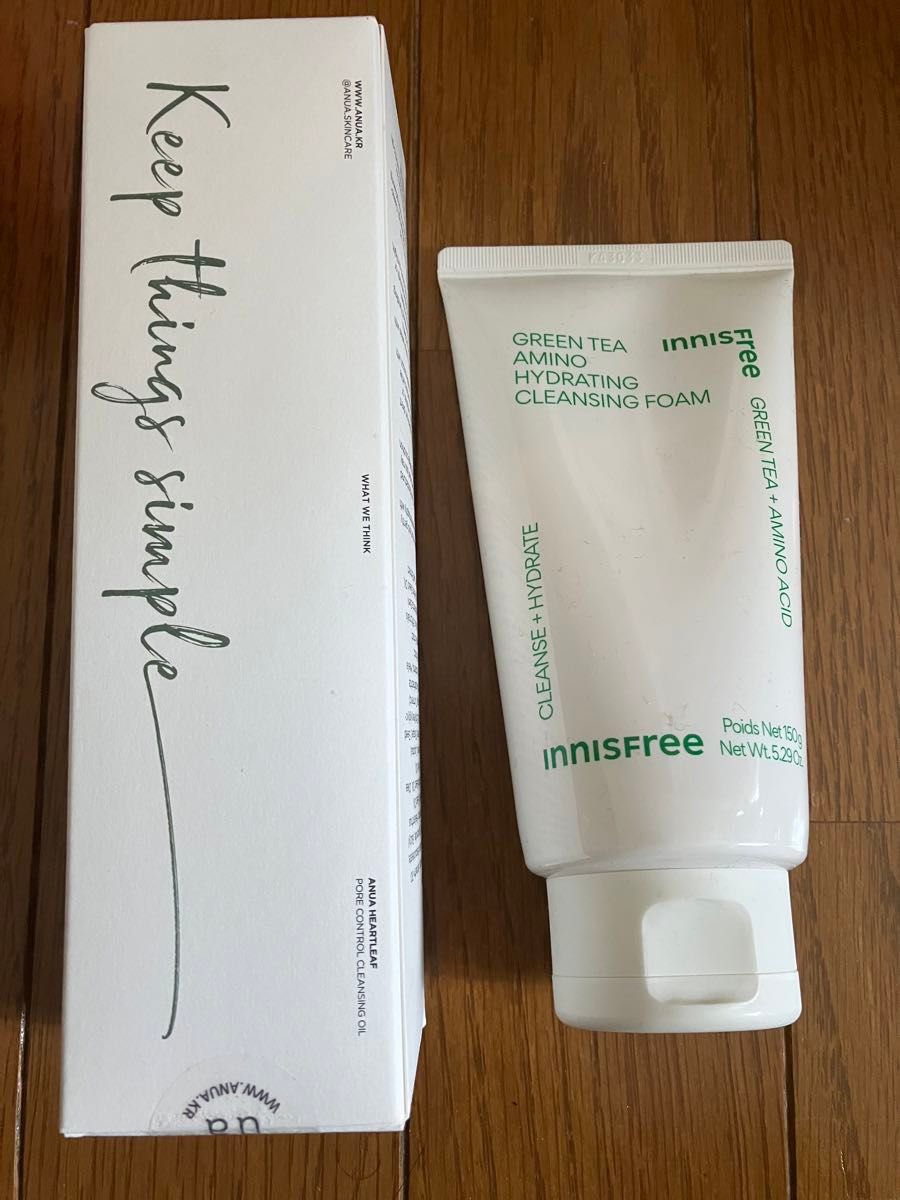 【お値下げ不可】クレンジング セット Anua クレンジングオイル Innisfree クレンジングフォーム