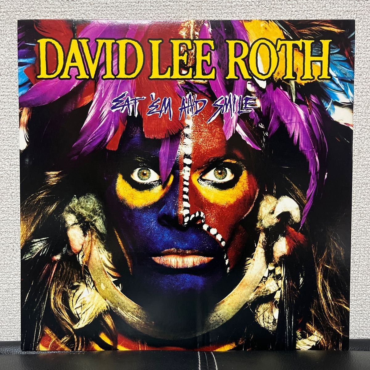 米 David Lee Roth / Eat Em And Smile LP masterdisc cr703bf332403_画像1
