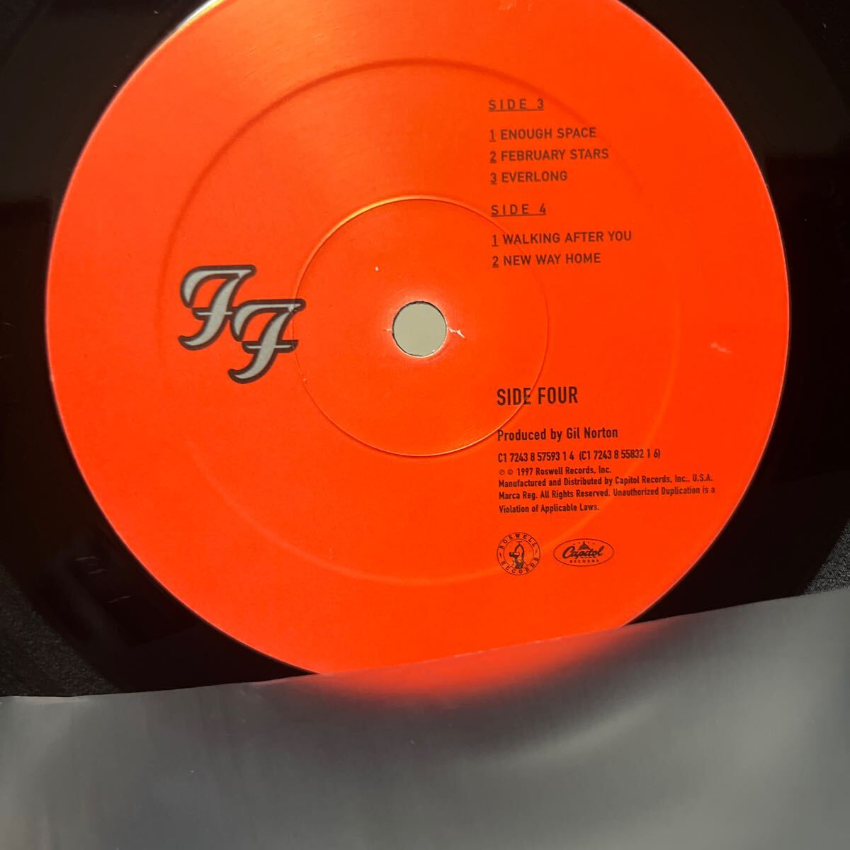 2LP シュリンク付 foo fighters / the colour and shape cr633wr102402_画像6