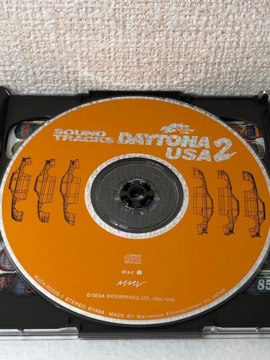 デイトナUSA2 オリジナルサウンドトラック / DAYTONA USA2 original sound track CD２枚組