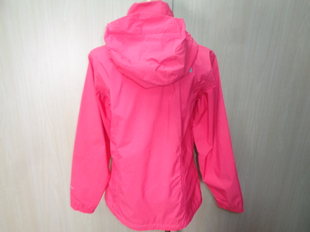 n67◆THE NORTH FACE HYVENT ナイロンマウンテンパーカー◆ザ・ノースフェイス レディース M サーモンピンク 2011s 韓国版 6C_画像4