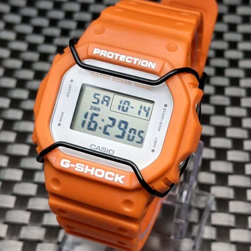 [2個] G-SHOCK ショックバンパー [ブラック] 5600/5610系 (スピードモデル) 両対応_画像4