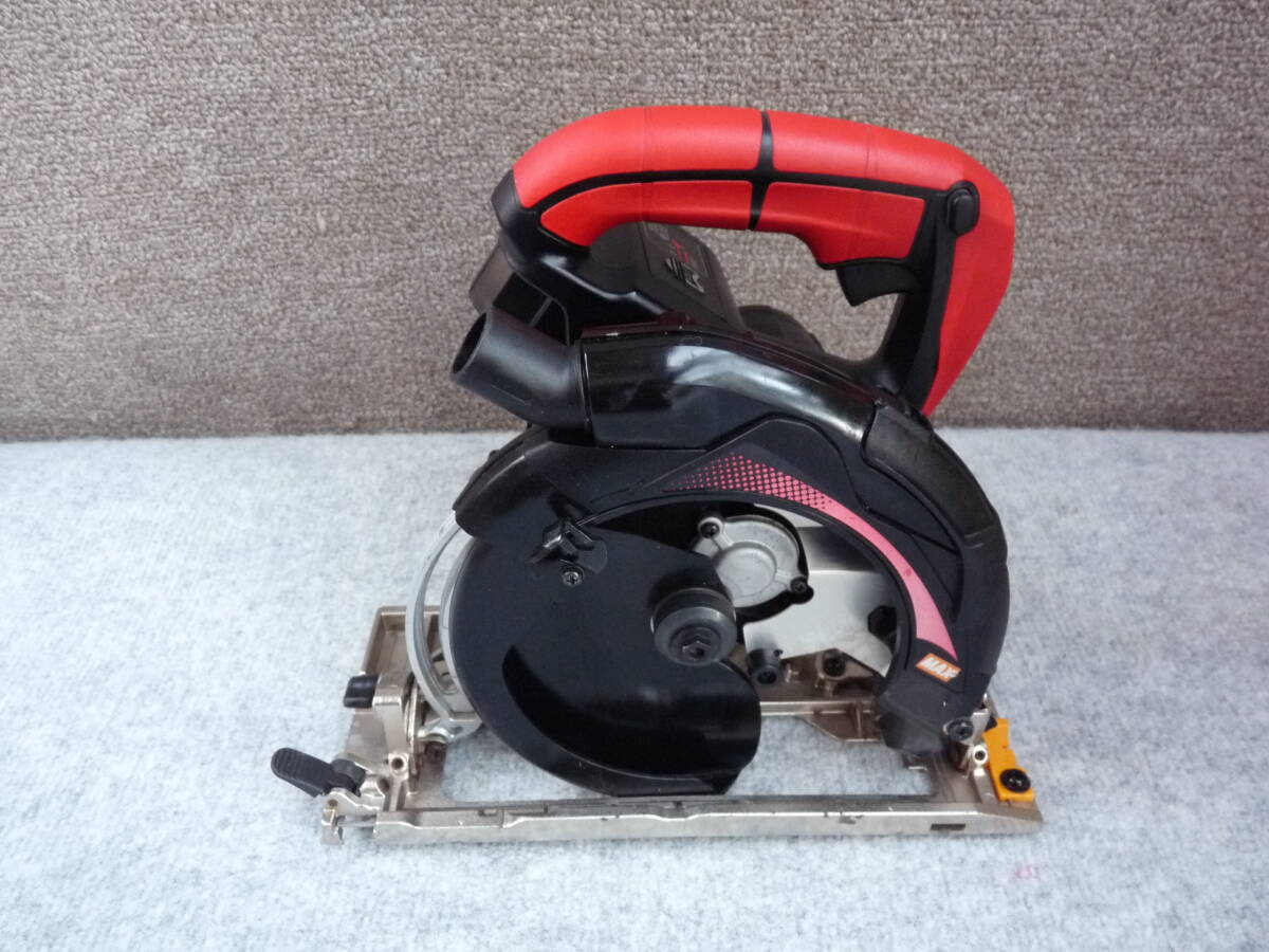 マックス MAX 中古品 18V165mm充電丸のこ 品番PJ-CS61CDP 本体のみ税込即決 9000円 刃無し 動作確認済み