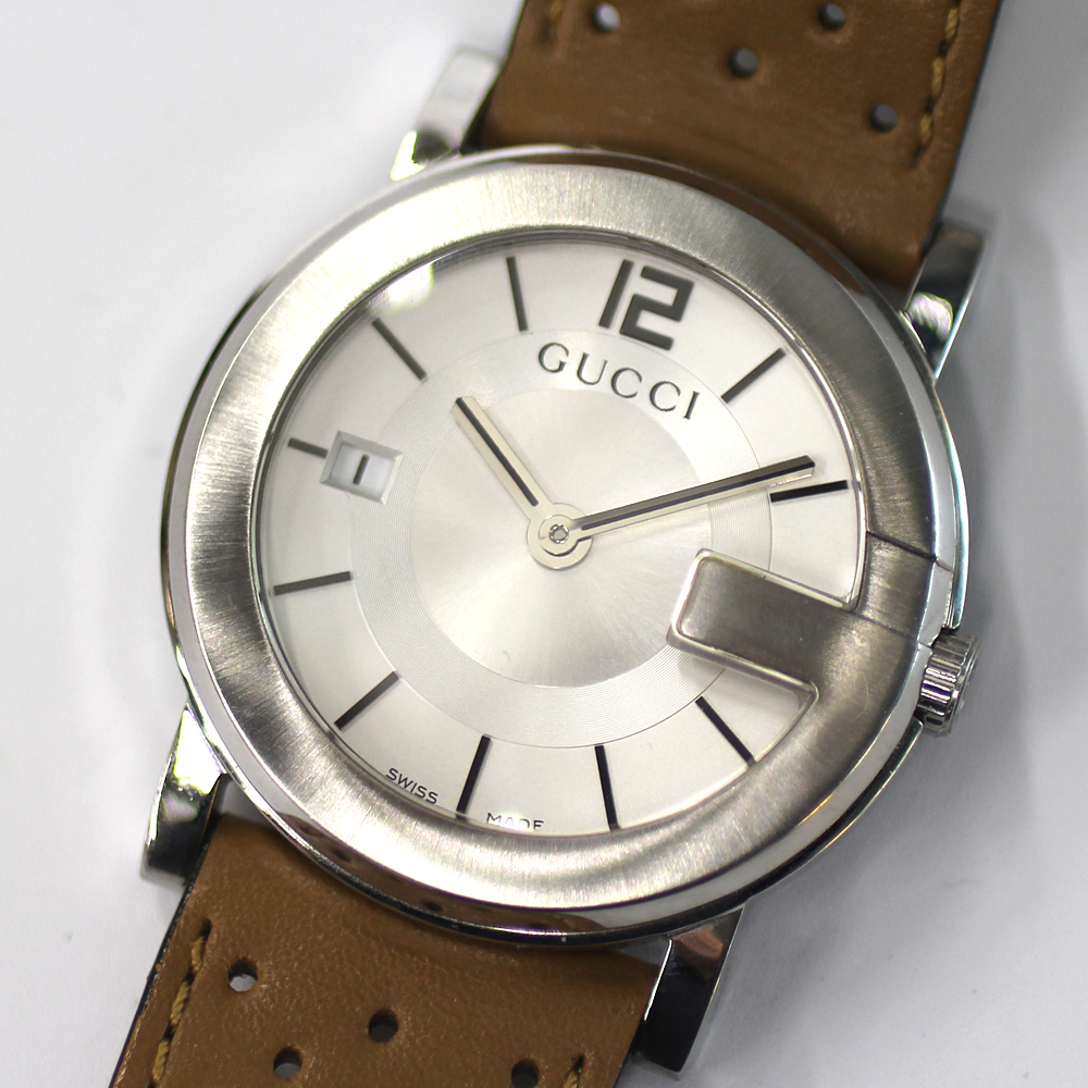 【GUCCI】グッチ Gラウンド 101J メンズ クォーツ 腕時計