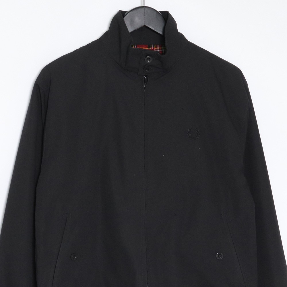 FRED PERRY 英国製リイシューハリントンジャケット サイズ36 ブラック J1170 フレッドペリー HARRINGEON JACKET_画像3