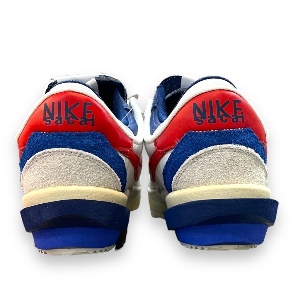 30cm NIKE × SACAI ZOOM CORTEZ SP White and University Red DQ0581-100 Sakai Nike zoom korutetsu sneakers 