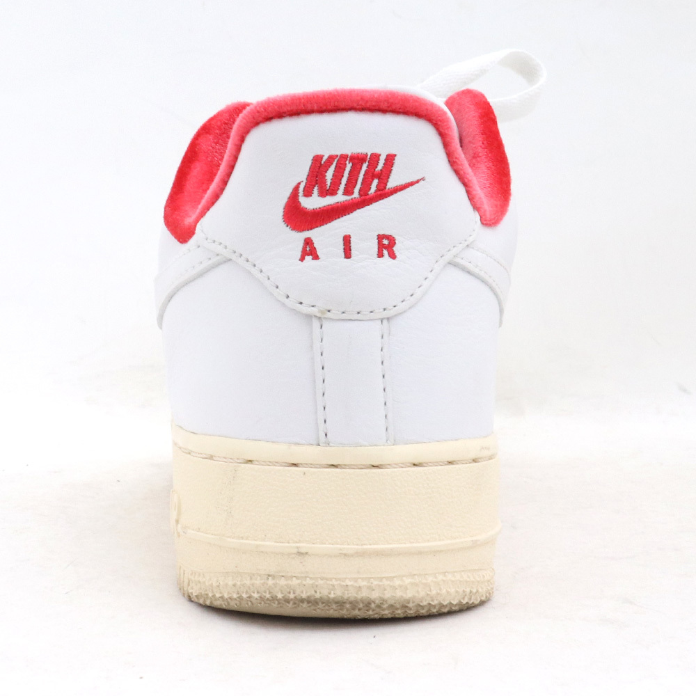 26.5cm NIKE × KITH AIR FORCE 1 LOW JAPAN WHITE RED CZ7926-100 ナイキ キス エアフォースワン ロー ホワイト レッド スニーカー_画像3