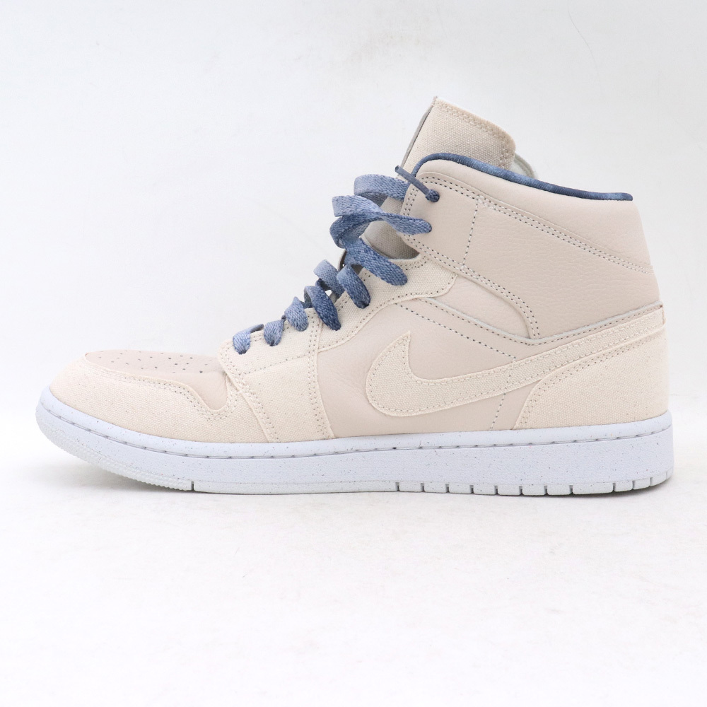 未使用 29cm NIKE WMNS AIR JORDAN 1 MID SANDDRIFT/INDIGO DM9126-104 ナイキ エアジョーダン1 ミッド スニーカー_画像3