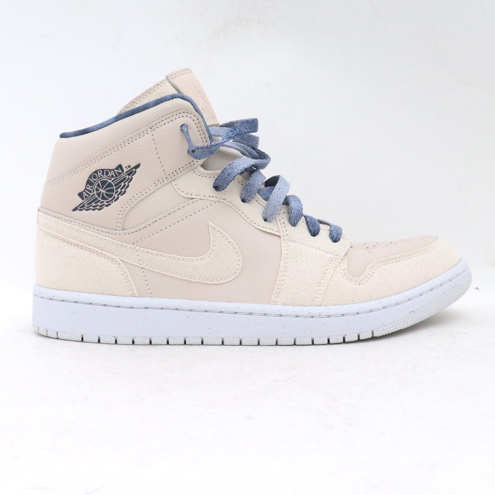 未使用 29cm NIKE WMNS AIR JORDAN 1 MID SANDDRIFT/INDIGO DM9126-104 ナイキ エアジョーダン1 ミッド スニーカー_画像5