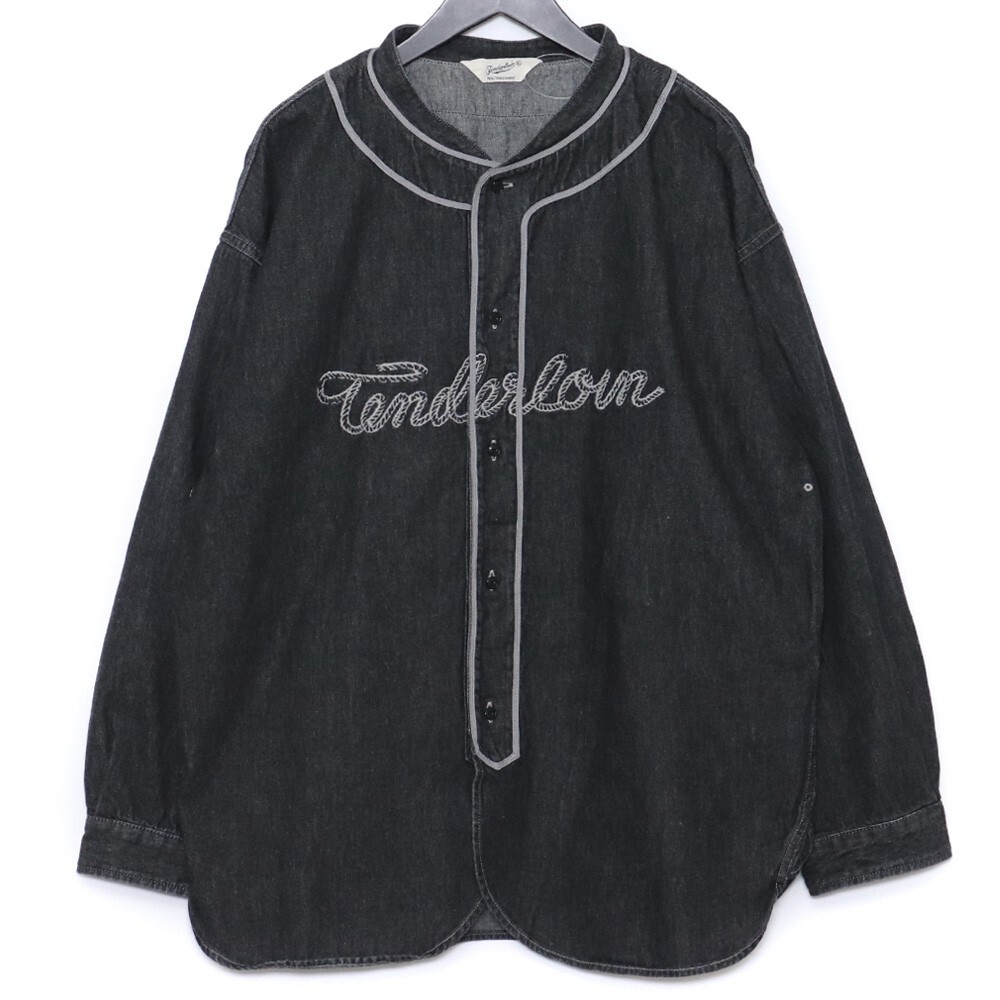 TENDERLOIN BASE BALL SHT XLサイズ ブラック テンダーロイン ベースボールシャツ 長袖 23SS_画像1