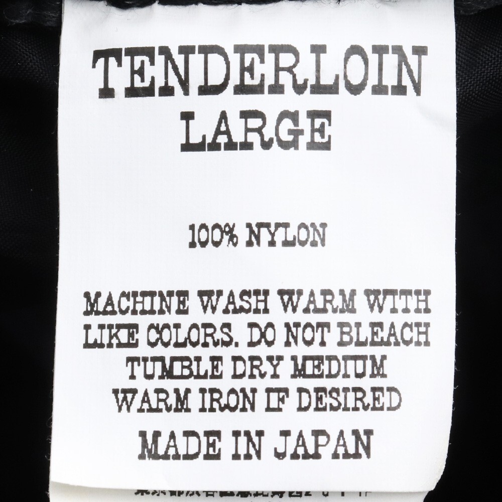 TENDERLOIN NYLON BUCKET HAT PA.C ブラック テンダーロイン ナイロンバケットハット キャップ 帽子_画像7