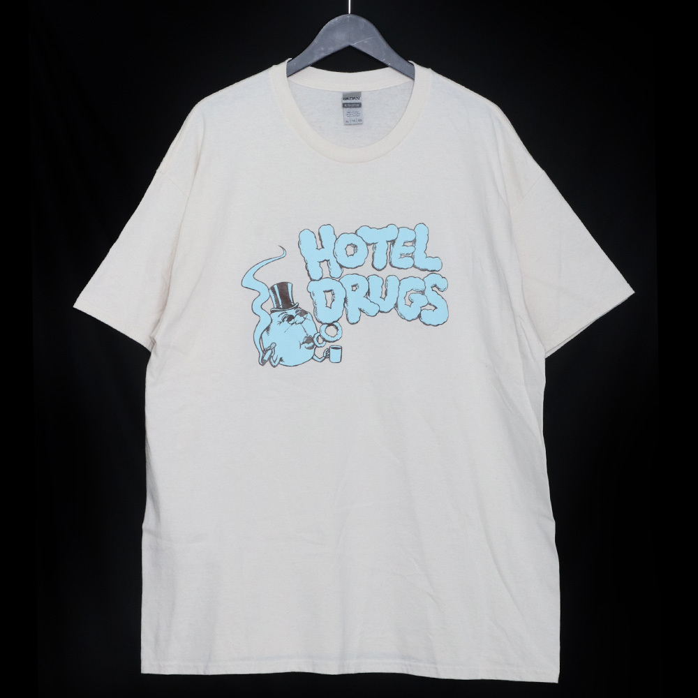 HOTEL DRUGS TEE XLサイズ アイボリー ホテル ドラッグス 半袖カットソー tシャツ Mr.KUUN_画像1
