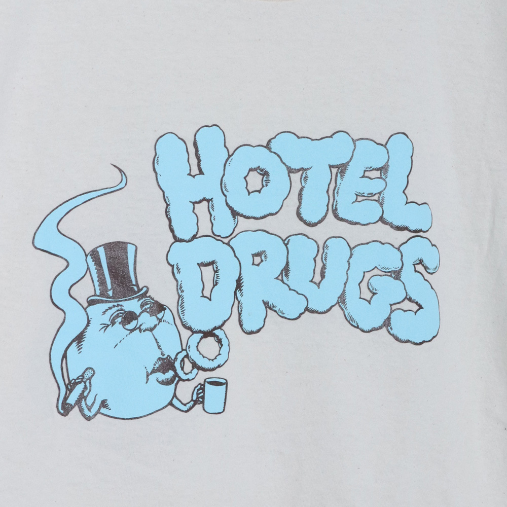 HOTEL DRUGS TEE XLサイズ アイボリー ホテル ドラッグス 半袖カットソー tシャツ Mr.KUUN_画像3
