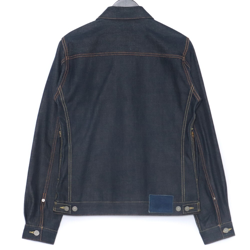 VISVIM 101 JKT UNWASHED サイズ2 インディゴ 0116305006001 ビズビム トラッカージャケット_画像2