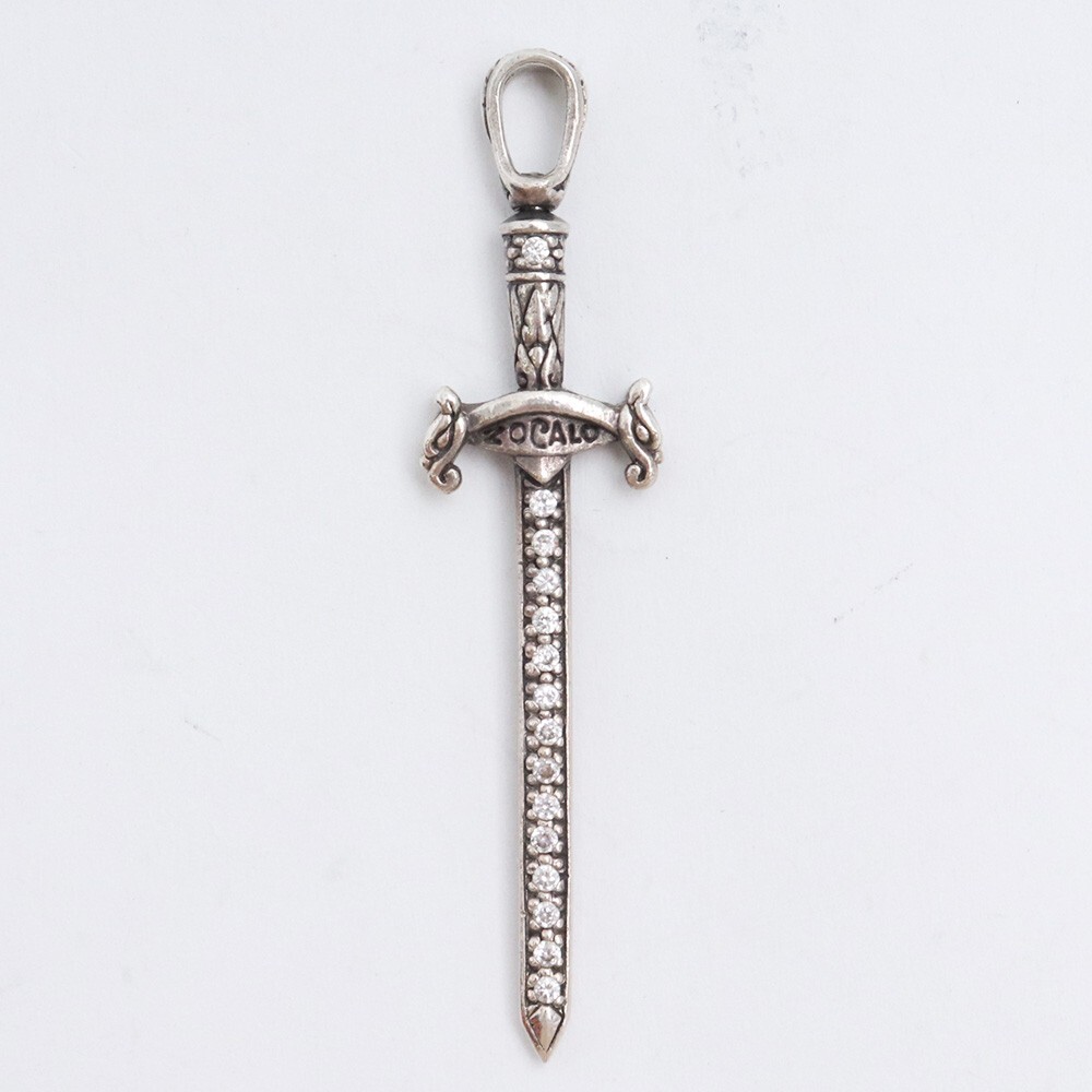 ZOCALO ペンダントトップ 剣 シルバー ソカロ Pendant Top Sword