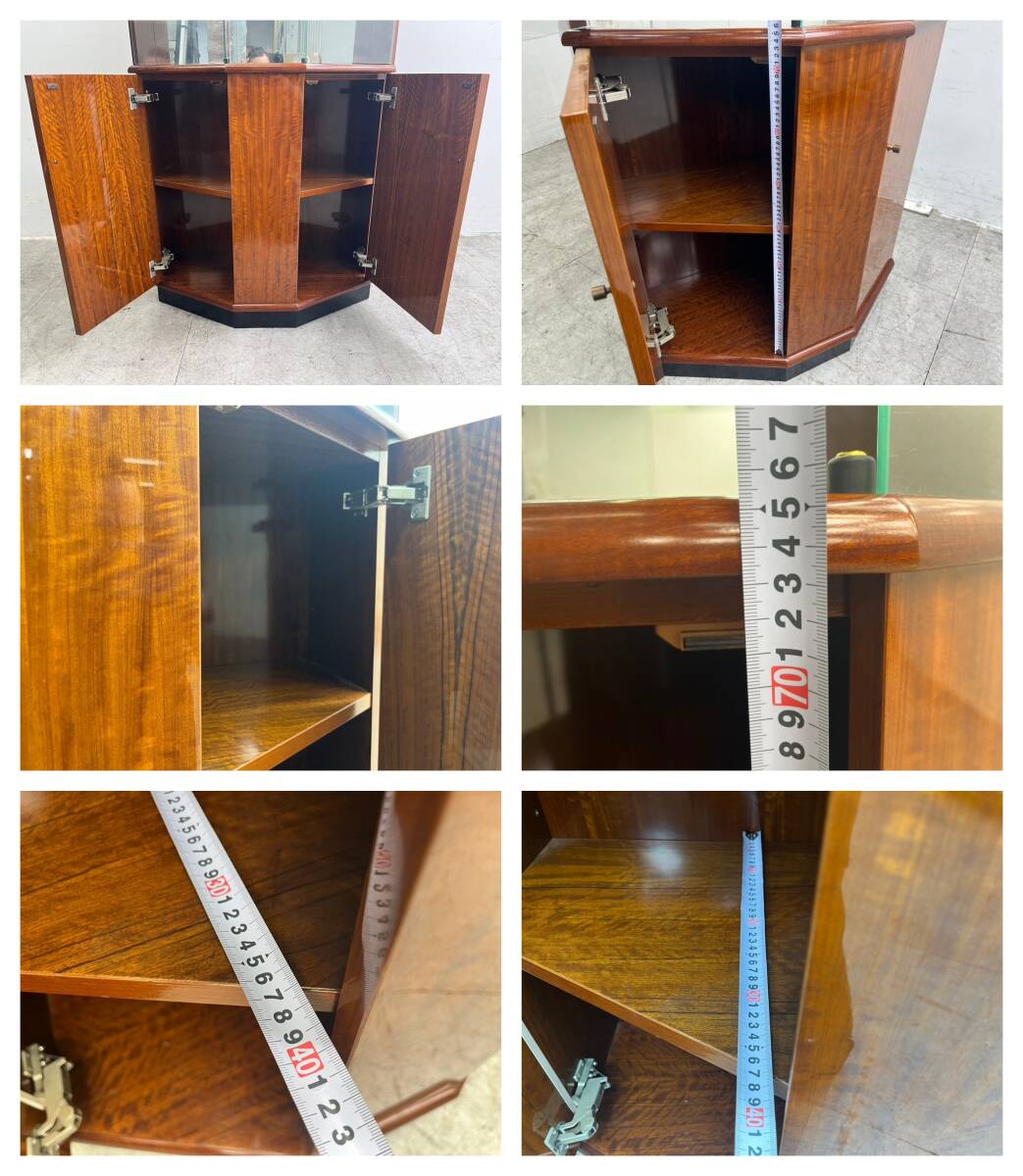 T5049* beautiful goods * Domani *domani* forza *Forza* display shelf * cabinet * Karimoku highest peak 