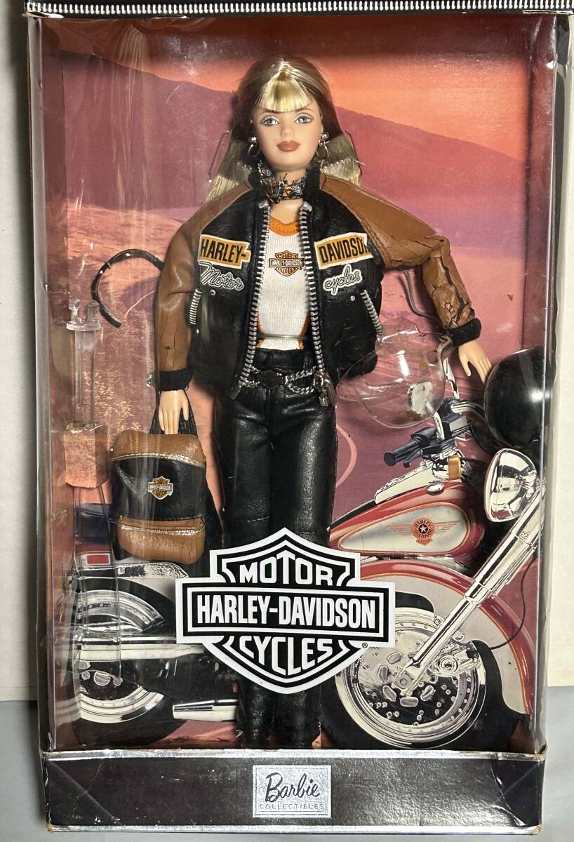 未開封 未使用 Barbie HARLEY-DAVIDSON ハーレーダビッドソン バービー [箱・衣装 難あり]_画像2