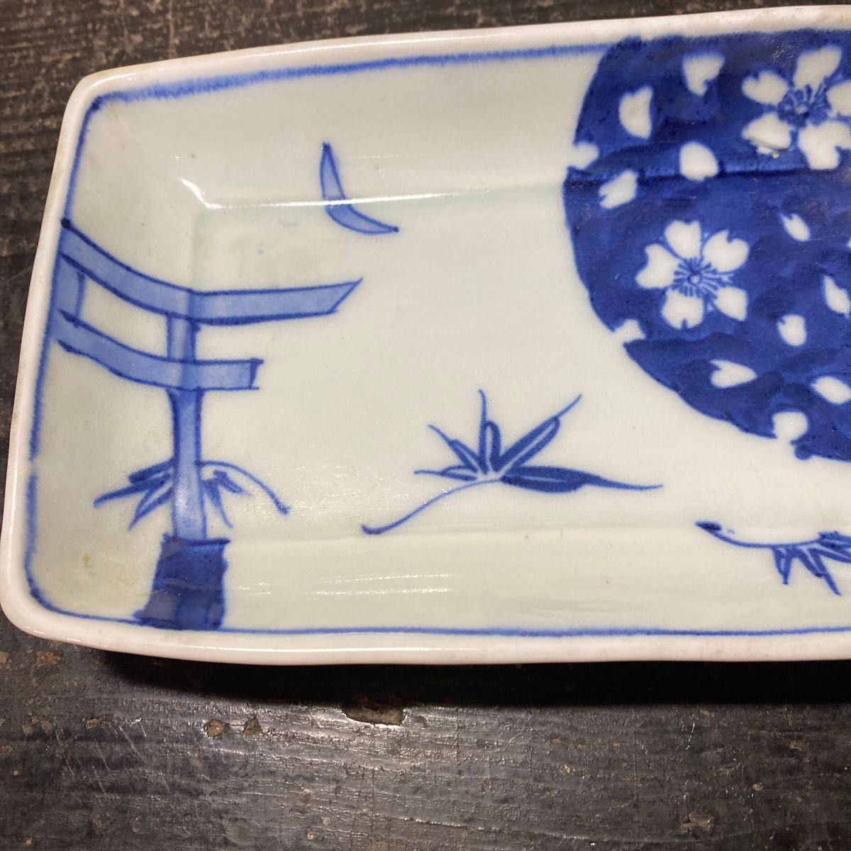 時代物 古伊万里 長皿 染付 骨董 角皿 古美術|Yahoo!フリマ(旧 時代物 古伊万里 長皿 染付 骨董 角皿 古美術|Yahoo!フリマ(旧