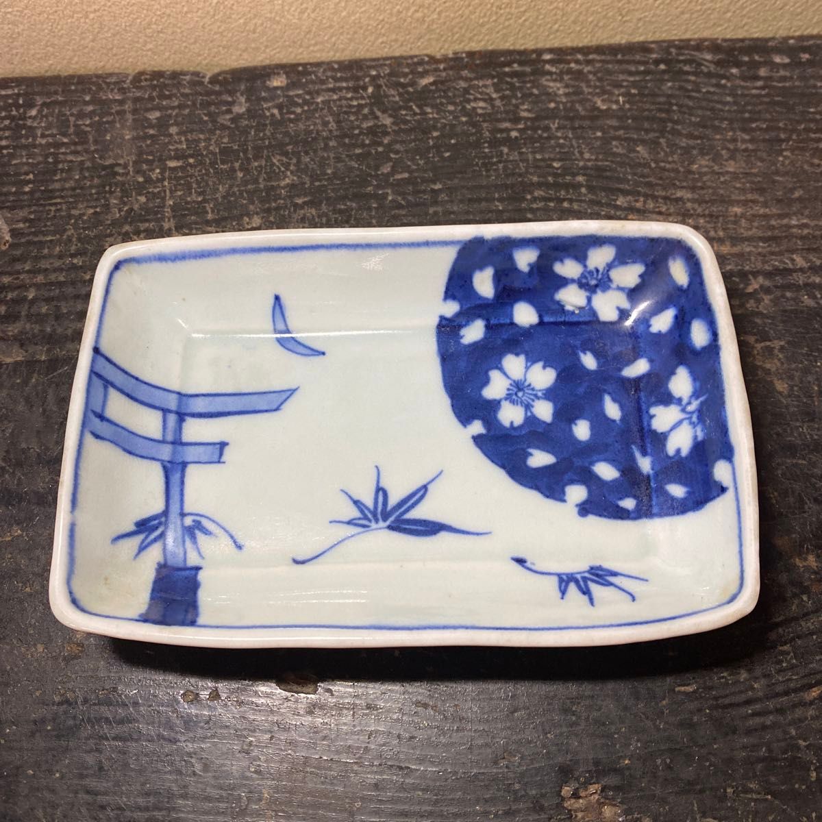 時代物 古伊万里 長皿 染付 骨董 角皿 古美術|Yahoo!フリマ(旧 時代物 古伊万里 長皿 染付 骨董 角皿 古美術|Yahoo!フリマ(旧