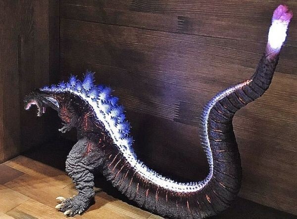 SHIN GODZILLA ゴジラ 第４形態 覚醒 18cm シンゴジラ ガレージキット ガレキ フィギュア レジン 樹脂 組立式_画像7