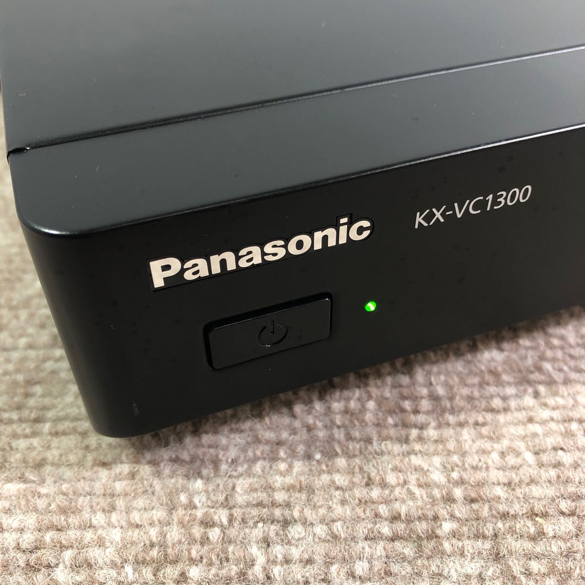 Panasonic パナソニック KX-VC1300J HD映像コミュニケーションユニット ビデオ会議システム アダプター付き 通電OK 現状品_画像2