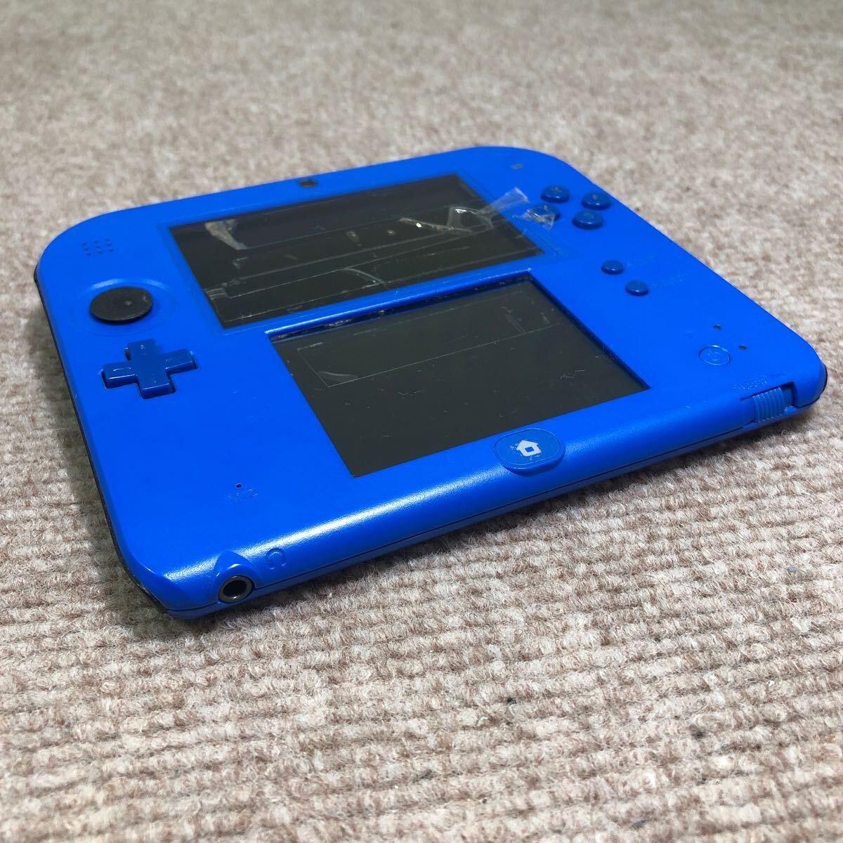 任天堂 NINTENDO 2DS WAP-002 本体 ブルー 通電OK ジャンク品_画像7