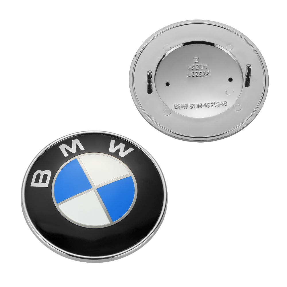 即日発送 BMW 78mm 純正 OE ボンネット トランク サイド リヤ エンブレム E65 E66 X5　E53 Z3　など 51141970248_画像3