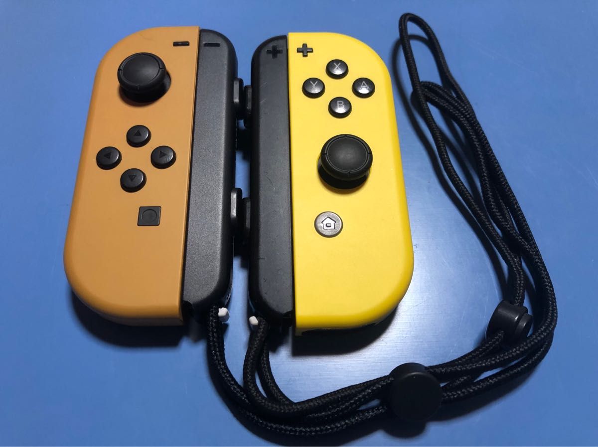 【中古】Nintendo Switch Joy-Con ポケモン ピカチュウ&イーブイ　カスタム