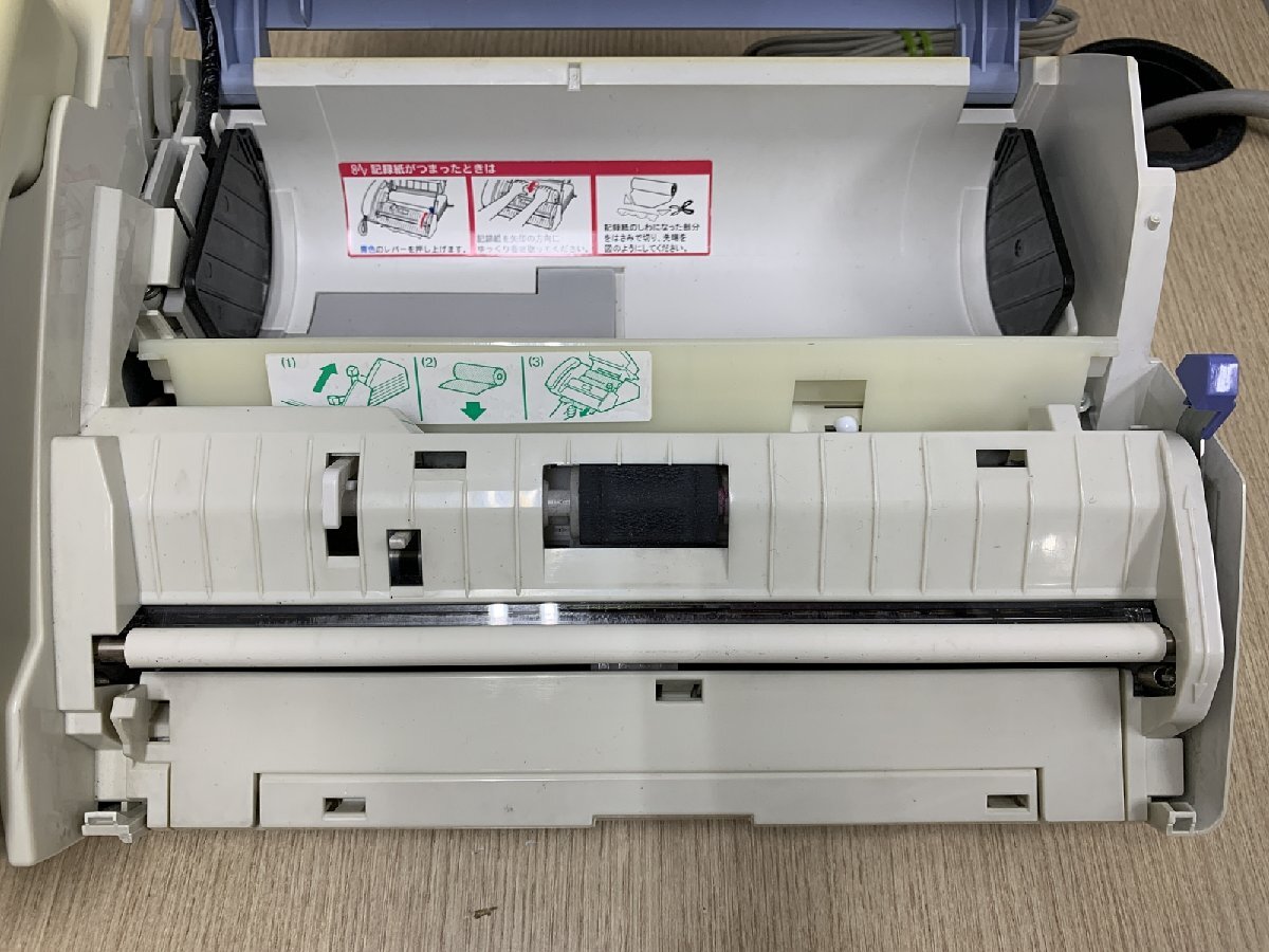 【送140サイズ】ブラザー　FAX-210 パーソナル感熱紙ファクシミリ　通電/簡易チェック済み 2台セット1台液晶表示難あり_用紙ありません