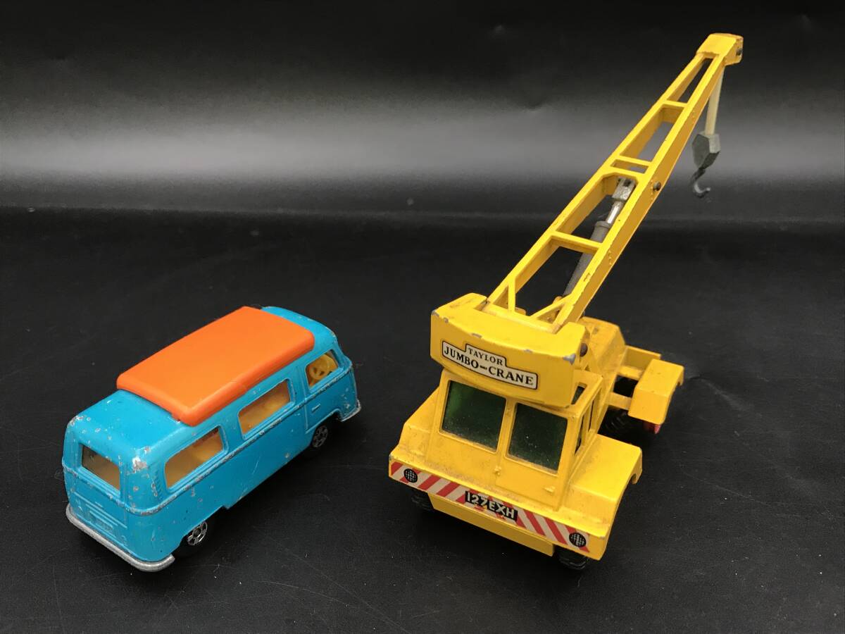 0301-09◆ミニカー 7点 クロネコヤマト matchbox マッチボックス ポニー トレーラー ,ジャンボクレーン,フォルクスワーゲンキャンパー など_画像4