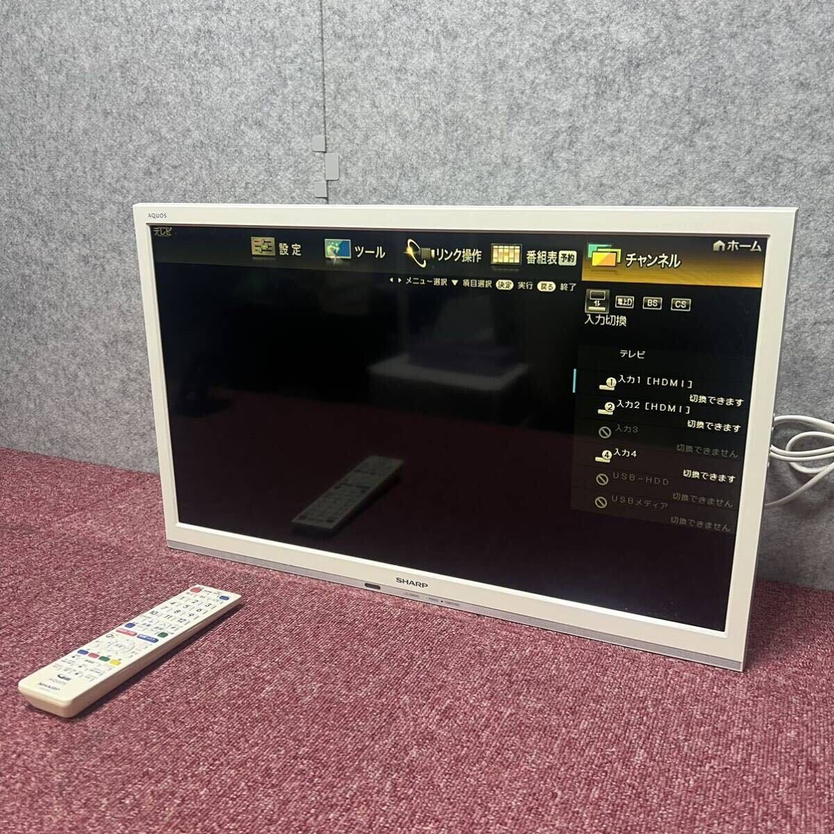 SHARP LC-24K40 24インチ液晶カラーテレビ SHARP LC-24K40 24インチ液晶カラーテレビ