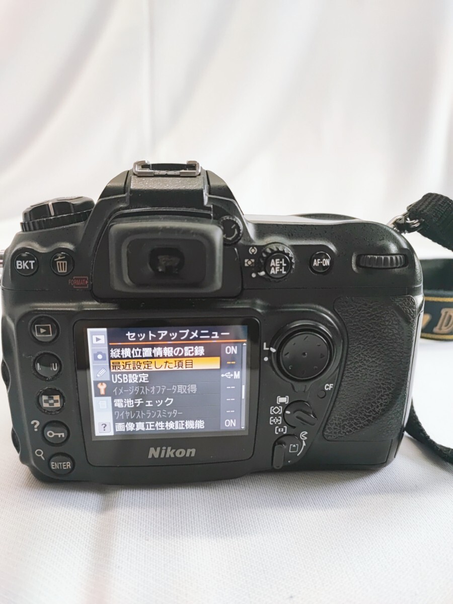 Nikon D200 デジタル一眼レフカメラ ニコン デジタル一眼カメラ レンズ デジカメ 当時物 コレクション カメラ 充電器 バッテリー(031901)_画像6
