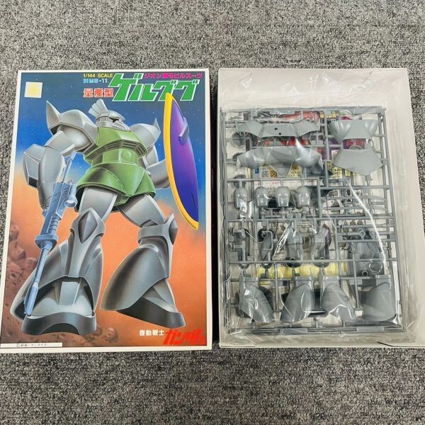 C203-Z1-1188 BANDAI バンダイ 機動戦士ガンダム 1：100～144 SCALE プラモデル 5点まとめ リックドム ギャン ドダイYS ゲルググ 玩具 ②_画像3