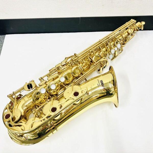 D002-Z12-134 YAMAHA YAS-32 Yamaha alto saxophone sax 1978 year ~1992 year wind instruments musical instruments hard case / accessory equipped wind instrumental music ①