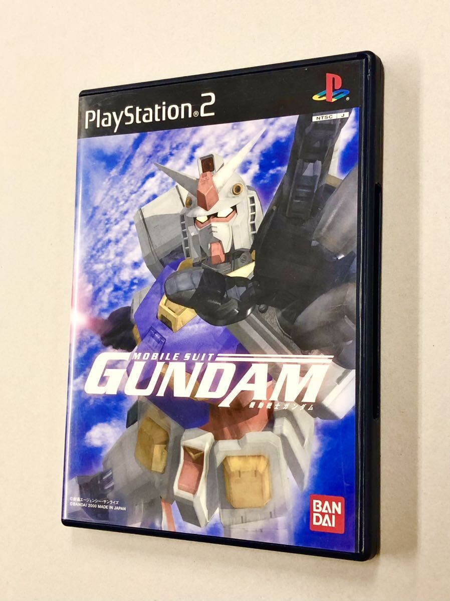 即決！チラシハガキ付！PS2「機動戦士ガンダム：プレイステーション2」送料込！_画像1