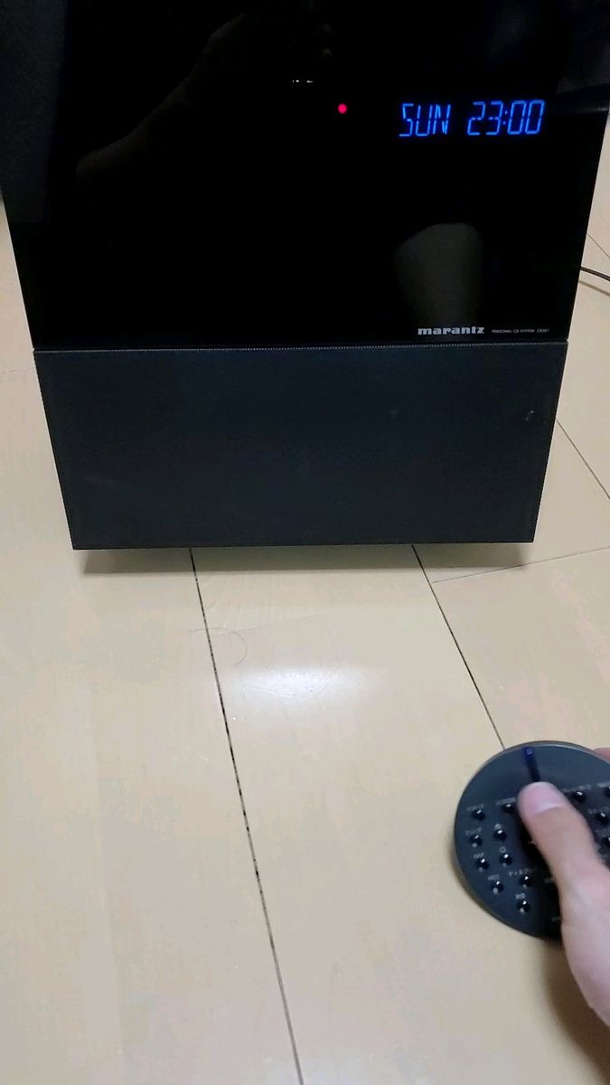 marantz マランツ パーソナルCDシステム CR201 動作品 marantz マランツ パーソナルCDシステム CR201 動作品