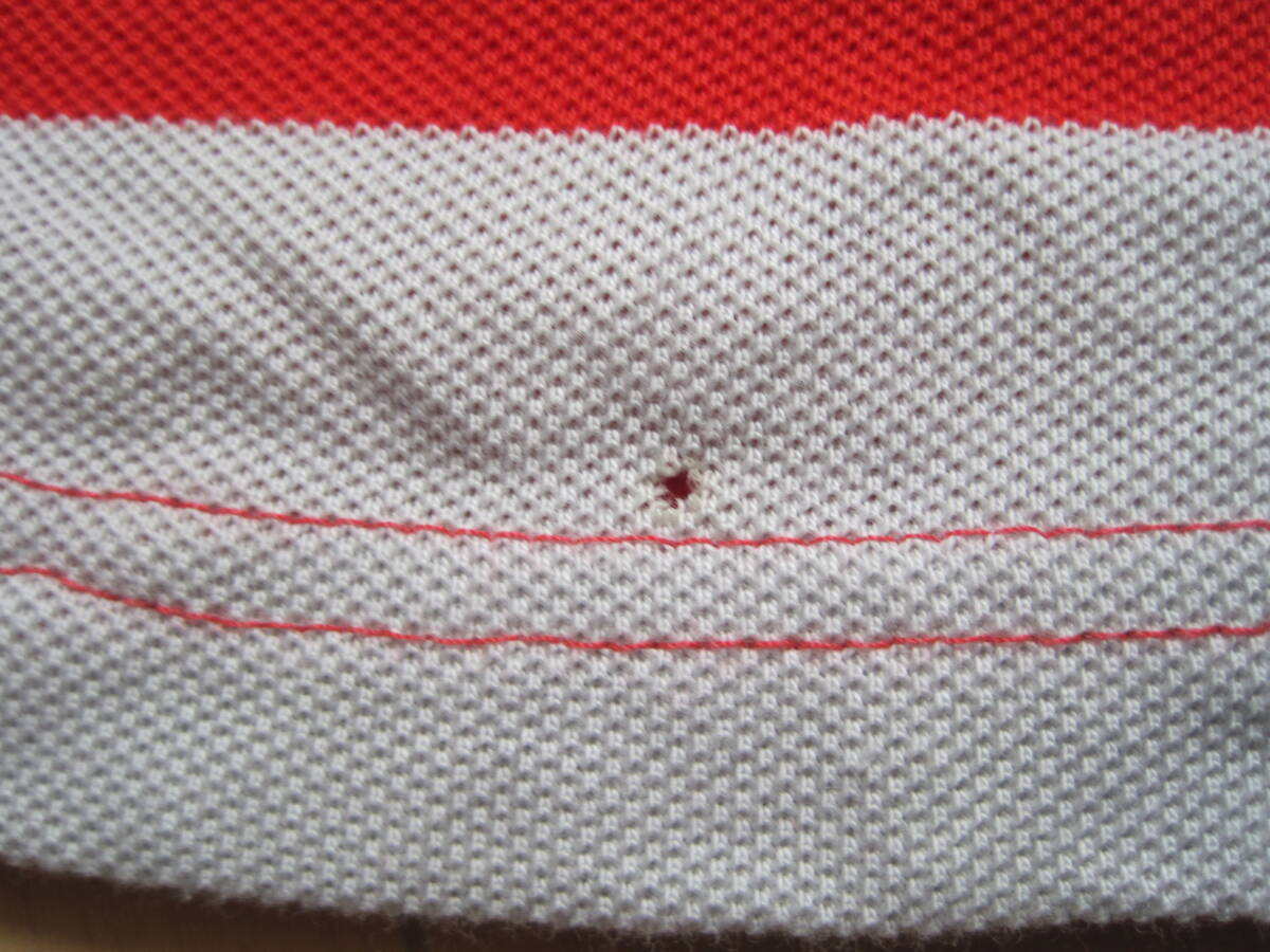 ２枚セット　PUMA プーマ Arsenal アーセナル　ポロシャツ 　Lサイズ　　トルコ製_赤いポロシャツの前裾に傷があります