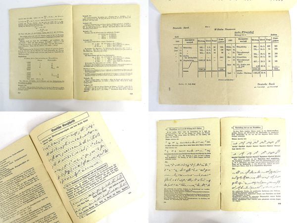 第二次大戦中実物 ドイツ陸軍 ベアパス＋冊子の画像9