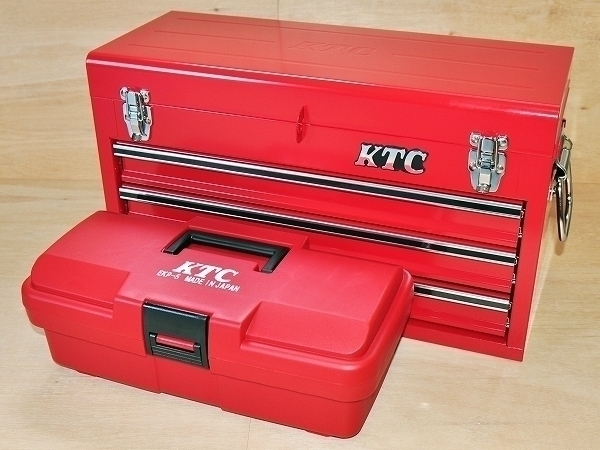■♪KTC ツールボックス SKX0213 レッド プラハードケース EKP-5 2点セット★工具箱・チェスト・ケース ツールケース