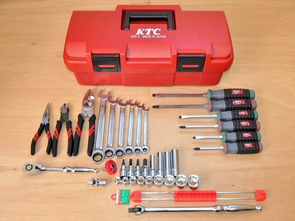 ◆KTC 工具ツールセット プラハードケースEKP-3 全12種類★ツールボックス